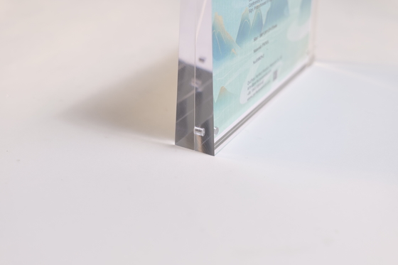 Beli Dekoratif Disesuaikan Magnetik 19 Inci Akrilik Digital Photo Frame Dua Sisi online manufacture