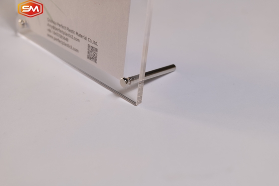 Beli Ukuran Disesuaikan Desktop Bingkai Gambar Jelas Bingkai Foto Akrilik Dengan Stand Sekrup online manufacture