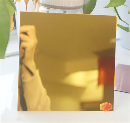Beli OEM Custom Service Perspex Lembar Cermin tahan panas Untuk bahan dekorasi Lembar cermin yang dapat dipotong online manufacture