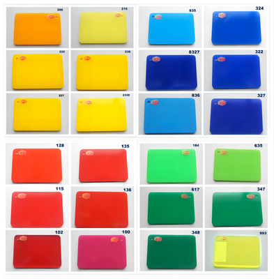 Beli 3mm 1220*1830mm Lembar Akrilik Berwarna 4 X 6 Panel Plastik Akrilik online manufacture