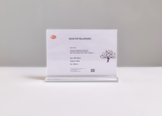 Beli Boutique T Shape Acrylic Sign Holder Desktop Menu Stand 8.5x11 Toko Stand Tampilan online manufacture