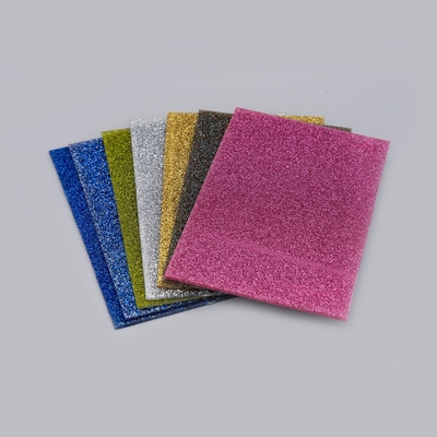 Beli Sparkle Transparan 3mm 5mm Green Pink Glitter Acrylic Sheet Untuk Dekorasi Rumah online manufacture