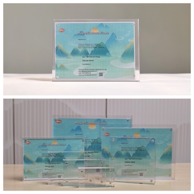 Beli Custom Clear 11x17 8,5x11 inci Akrilik Magnetic Photo Frame online manufacture