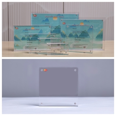 Beli Custom Clear 11x17 Inch 20mm Ketebalan Magnetic Acrylic Photo Frame online manufacture