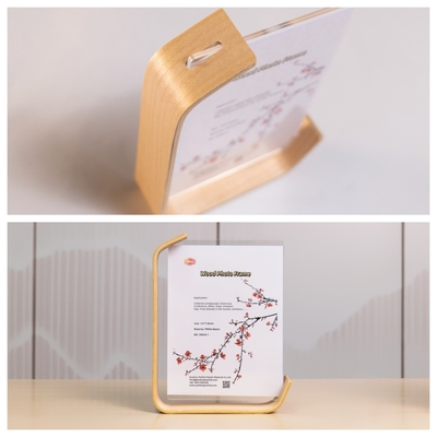 Beli Bentuk Custom Half Frame Kayu Akrilik Frame Foto untuk Kantor Kamar Tidur online manufacture