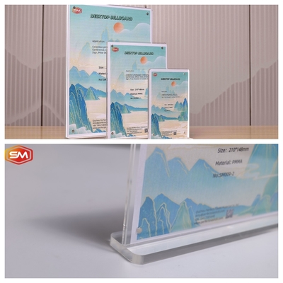 Beli Magnetik T Bentuk Acrylic Sign Holder Sempurna Untuk Memamerkan Spesial Dan Promosi online manufacture
