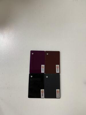 Beli Lembar akrilik berwarna gelap 30mm tebal Panel opaque untuk dekorasi interior online manufacture