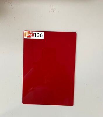 Beli Vibrant Red Cast Acrylic Sheet 22mm Thick Panel for Retail Display Fabrication online manufacture