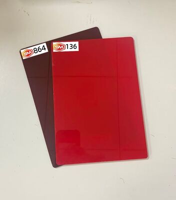 Beli Rich Russet Cast Acrylic Sheet 18mm Thick Panel for Store Display Construction online manufacture