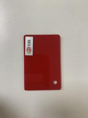 Beli Lembaran Akrilik Cor Tingkat Tinggi SM dalam Warna Merah dengan Pemotongan Mudah untuk Tampilan Toko Kosmetik online manufacture