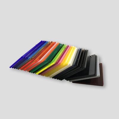 Beli Lembaran Akrilik Berwarna 18mm Panel Tahan Gores Matte untuk Ruang Ganti Toko Pakaian online manufacture