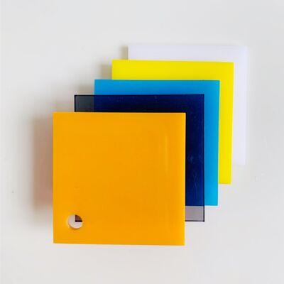 Beli Lembaran Akrilik Tahan Benturan 25mm Panel Keamanan Anti Pecah untuk Penghalang Mal online manufacture