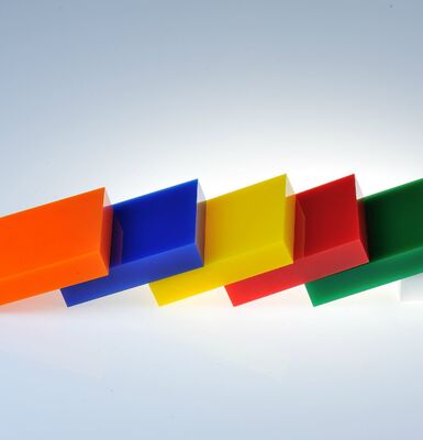 Beli Lembaran Akrilik Berwarna 18mm Panel Matte Anti-Silau untuk Area Baca Perpustakaan online manufacture