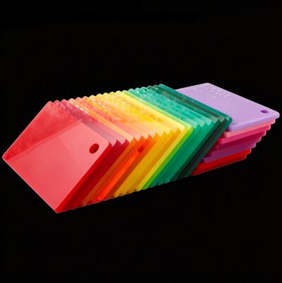 Beli Lembaran Akrilik Berwarna 2mm Tidak Menguning Untuk Penggunaan Jangka Panjang online manufacture