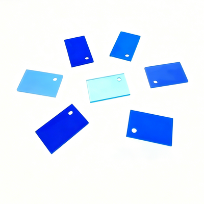 Beli Lembar Akrilik Biru 18mm yang Tahan Dampak untuk Tangki Akuarium Besar online manufacture