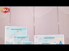 T Bentuk Round Corner Magnetic Acrylic Sign Holder