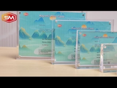 Seri Kerangka Foto Magnetik Akrilik Lean Single Side yang Kuat