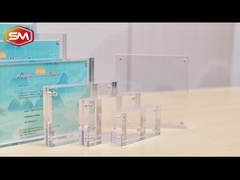 Ukuran khusus Seri Frame Foto Akrilik Flat Transparent Double Side