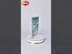 T Bentuk Round Corner Magnetic Acrylic Sign Holder