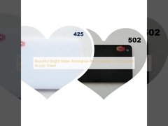 Lembar Akrilik Berwarna Tembaga 8mm Fleksibel