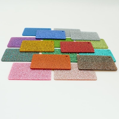 Potong Ke Ukuran 3mm Glitter Acrylic Sheet Berwarna Marmer Sparkle Acrylic Sheet Untuk Dekorasi