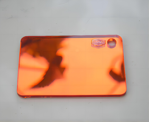 Hijau Biru Pink Emas Warna Dinding Acrylic Mirror SheetBoard Panel Plexiglass