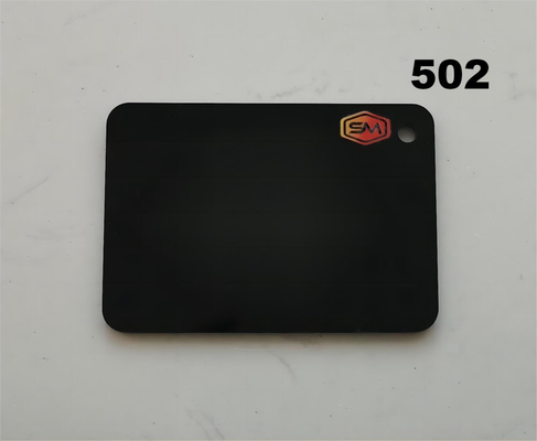 Lembar Akrilik Hitam 3mm 5mm 6mm Gloss Untuk Iklan Tanda