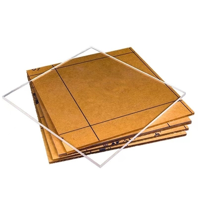 Lembar Akrilik Jelas 3mm x 1220mm x 1830mm untuk Tampilan Tanda-tanda Kreasi Artistik