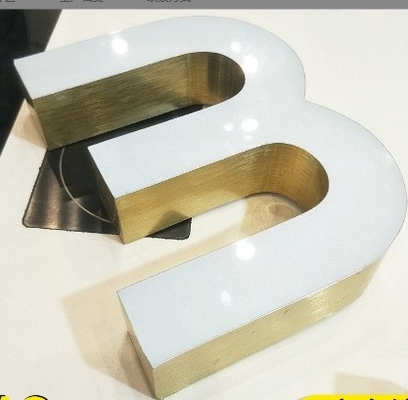 Toko Iklan Papan Tanda Outdoor Custom Logo Acrylic Sign Sign Signage Untuk Surat Mini