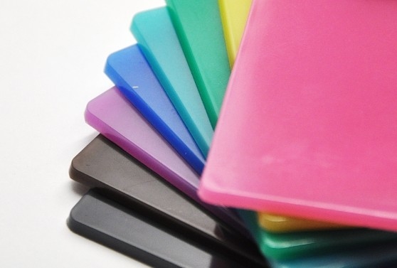 100% Virgin PS Sheet Polystyrene Sheet Dengan Film Ganda Untuk Display