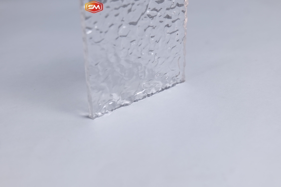 Kualitas Baik 2mm 3mm Retak Ice Glare Gloss Tekstur Lembar Akrilik Perspex