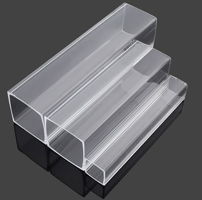 OEM Plexiglass Bentuk lingkaran tahan panas acrylic batang dan tabung dekoratif