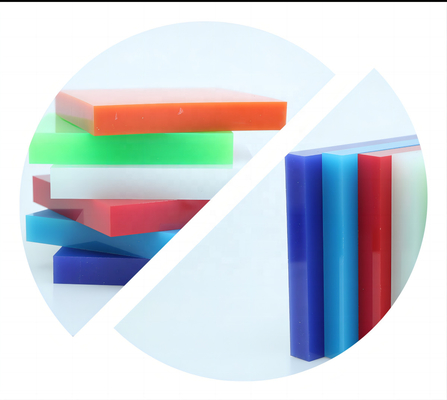 PMMA 6mm 3mm Lembar Akrilik Putih Perspex Lembar Plexiglass Putih Untuk Tanda