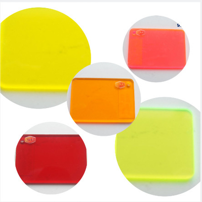 Popular 3mm 6mm berwarna Acrylic Sheet Karat tahan sifat dengan 5-6 tahun