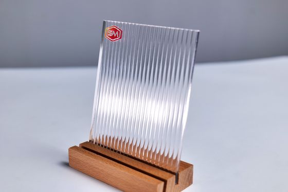 1.8mm-40mm tebal berpola transparan Plastik lembaran Transmittance Opsi Tersedia untuk pembelian