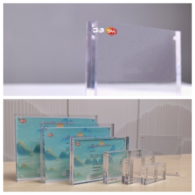 Custom Multiple Size Double Side Clear Acrylic Magnetic Photo Frame