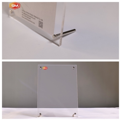 Free Desktop Stand Plexiglass A4 A5 A6 Frame Foto Akrilik dengan Stand