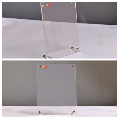 Grosir Set 8x10 Inci Acrylic Photo Frame dengan Stand Plastic Display