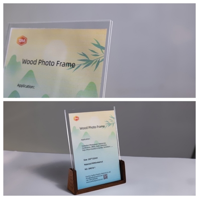 0.5 Frame Gambar Akrilik Vertikal Eco Friendly Frame Foto Akrilik Pribadi