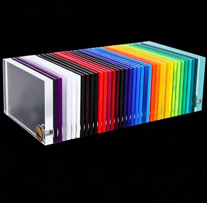 Ukuran Custom Warna Acrylic Clear Sheet 3-6mm Grosir Pemasok